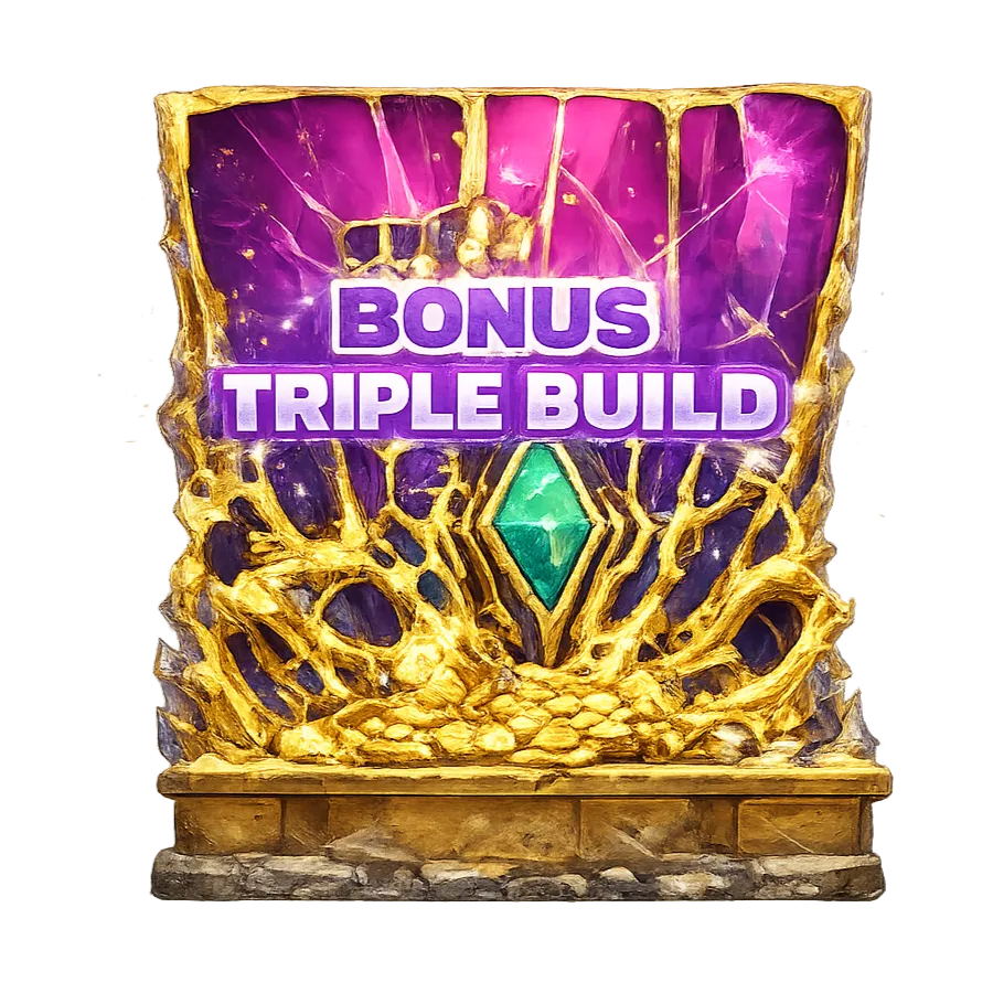 Tower Rush Triple Build Bonus